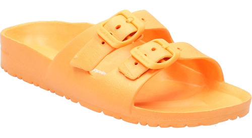 Sandalia Mujer Smile Amarillo Hush Puppies