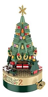 Caja De Música Árbol De Navidad Bloques De Construcción
