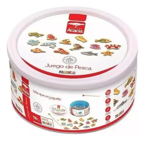 Juego De Pesca Imantado Infantil Magnific