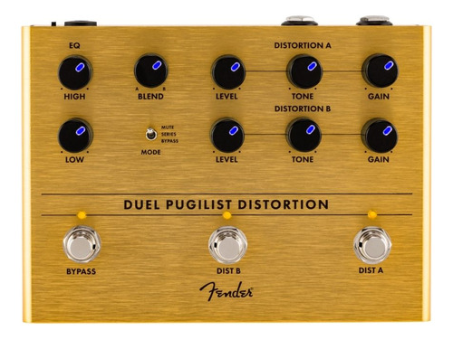 Fender Pedal Efecto Guitarra Dual Pugilist