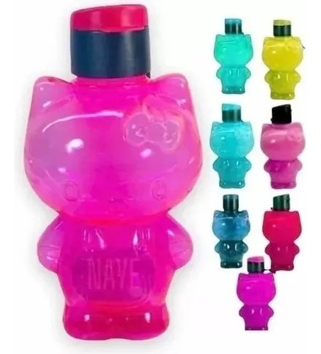 5 Vasos/botellas De Hello Kitty Para Negocio