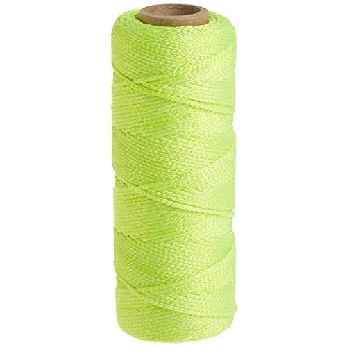 Línea De Albañil Trenzada De Nylon 500' Amarillo Sz 1...