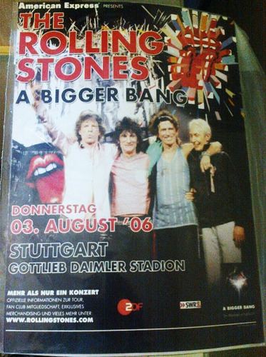 Poster Rolling Stones On Tour 2006
