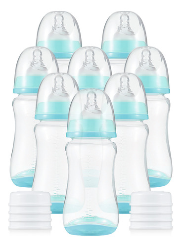 Botella De Leche Baby Green.essentials, .8 Con Biberones