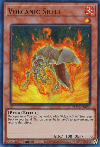 Volcanic Shell (blmr-en053) Yu-gi-oh!