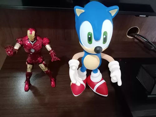 Boneco Sonic Collection Articulado 23 Cm Na Caixa