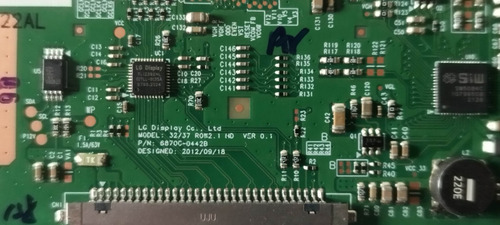 Placa Tcon Tv Hq Hq32kh / 6870c0442b (Usado)