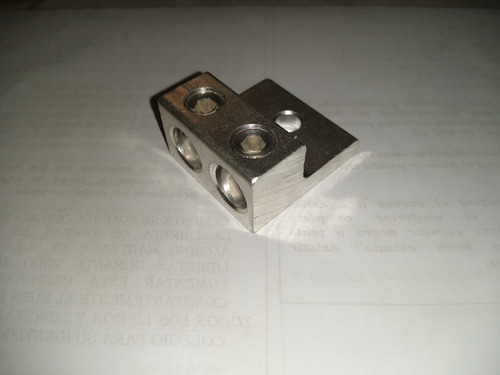 10 Zapatas Mecanicas Aluminio Dobles 14-1/0