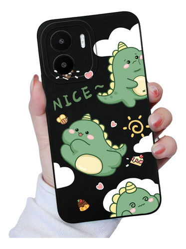 Funda Con Diseño De Dinosaurio Para Xiaomi Redmi A1 A2 A1+ A