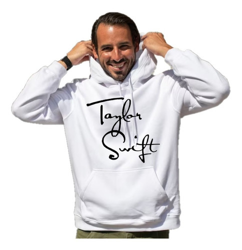 Buzo Canguro Taylor Swift - Firma - Hoodie Unisex - Ts02