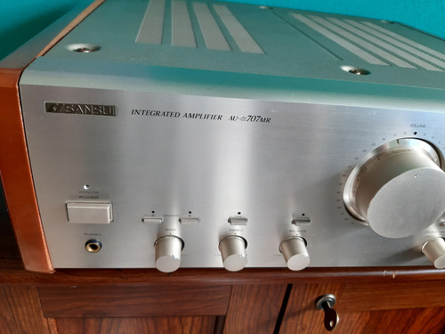 Amplificador Integrado Sansui Au-a 707 Mr Champagne (Usado)