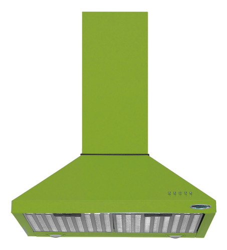 Extractor purificador de cocina Maraldi Cucinela ac. inox. de pared 1000mm x 250mm x 550mm verde manzana 220V