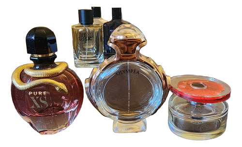 Colecciones, Perfumeros Decorativos, Frascos Vacios Agua (Usado)