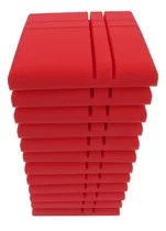 Comprar Paneles De Decoración De Paneles Acústicos De Espuma Roja Ac