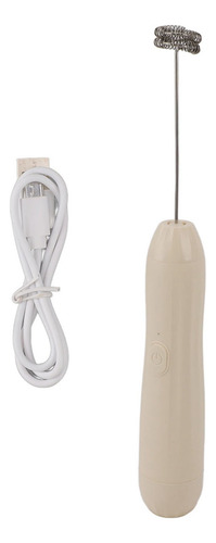 Mezclador De Bebidas Espumador De Leche Recargable Por Usb