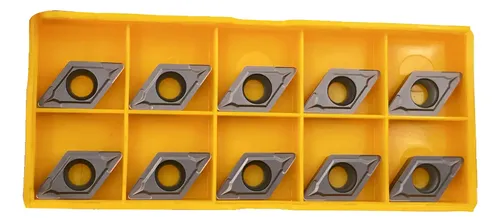 Insertos De Carbeto Dcmt32 52 Para Ferramenta Corte Rombo
