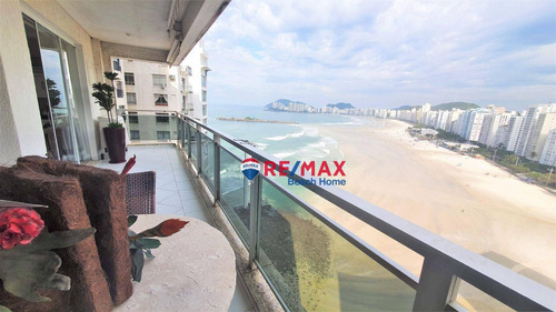 Imagem 1 de 30 de Apartamento Com 3 Dormitórios À Venda, 120 M² Por R$ 1.050.000,00 - Praia Das Pitangueiras - Guarujá/sp - Ap3361