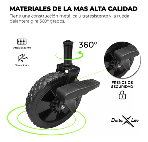 Coche De Playa Para Acampar Al Aire Libre Con Asa Ajustable
