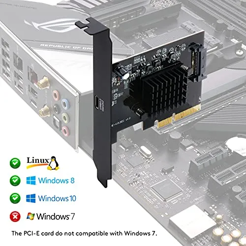Tarjeta De Expansión Interna De Puerto Tipo C Ezdiy-fab Usb3