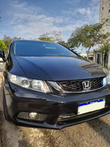 Imagem 1 de 12 de Honda Civic 2015 2.0 Lxr Flex Aut. 4p