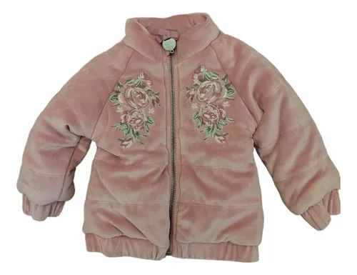 Chaqueta Con Rosas Bebe