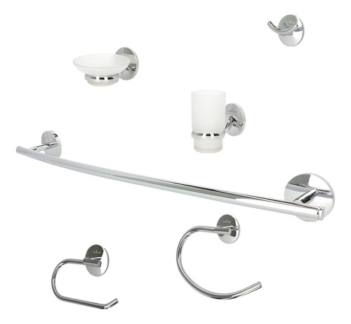 Set De 8 Accesorios Para Baño