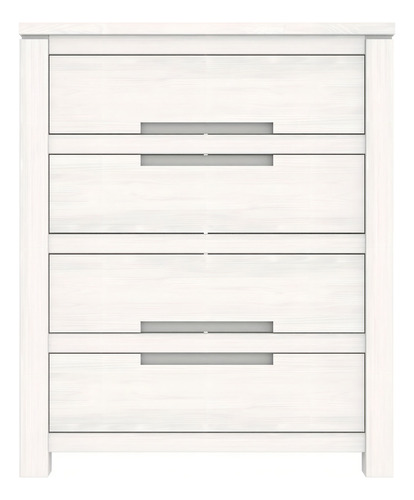 Cômoda 4 Gavetas Madma Cor Branco
