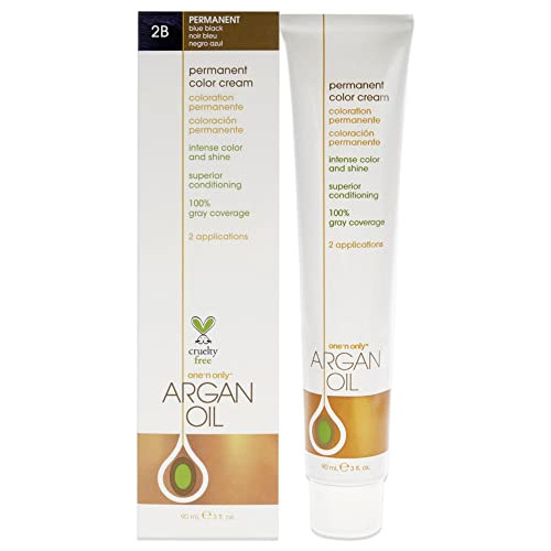 Crema De Color Permanente Con Aceite De Argán One N Only, 2b