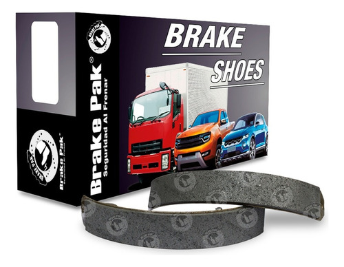 Zapatas  De Freno Marca Brake Pak Para Chevrolet Chevy