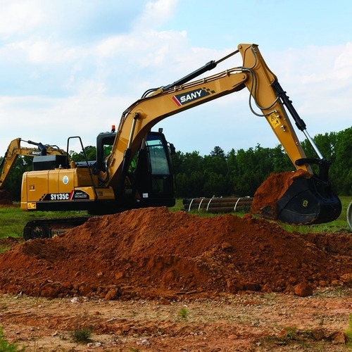 Imagen 7 de 9 de Excavadora Sany Sy135c (15 Toneladas), Desde