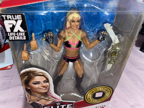 Imagen 2 de 3 de Wwe Elite Collection True Tx Alexa Bliss Series 82 Figura