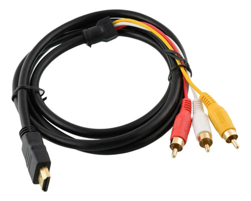 Adaptador Cable Componente Av Audio Y Video Hdtv