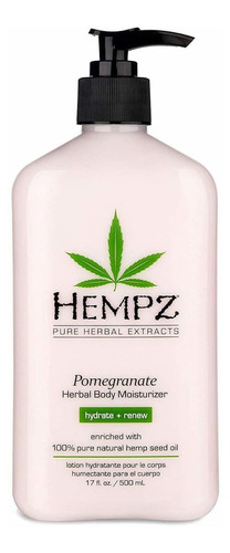 Lot Of (2) Hempz Herbal Body Hidratante, Granada, 17 Onzas L