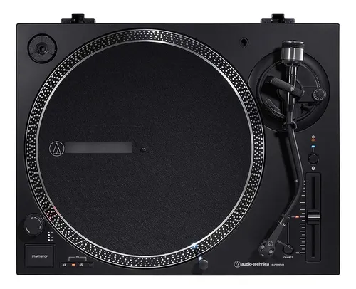 Tocadiscos Estéreo Usb Y Bluetooth Color Negro At-lp120xbt-u