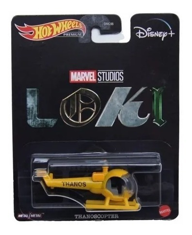 Hot Wheels Premium Retro Entertainment - Thanoscopter Loki