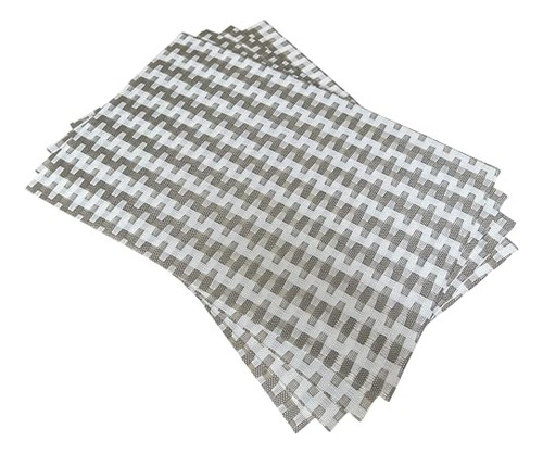 Placemat, Colores Mezclados Resistente Mantel De Vinilo Teji