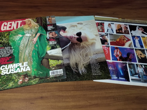 (rp584) Susana Gimenez * Tapa Revista + 6 Pgs * 2014