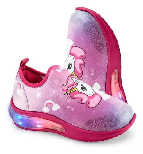 Zapatillas Pony Bibi Nena Luces Led Colores Dise os 1199012