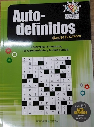 Libro Ejercita Tu Cerebro : Autodefinidos 1 De Neuronas En A