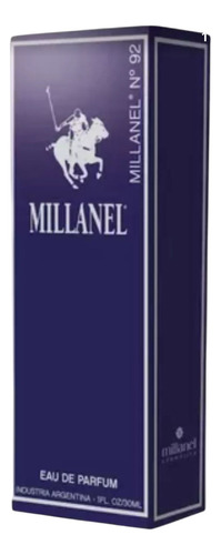 Eau De Parfum N°92 Blue Millanel 30 Ml Recoleta Todo Envíos