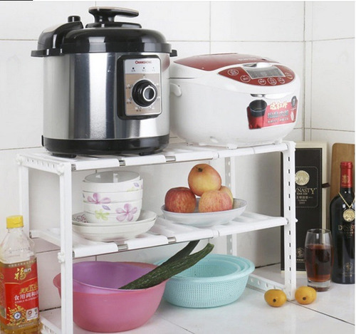 Estante Ajustable Organizador Multiuso Cocina Dormitorio