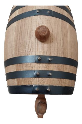 Barril De Madera Con Capacidad De 3 Litros