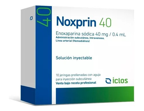 5 Cajas Noxprin 40mg 