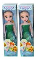 Comprar 2 Muñecas Elsa Y Anna Frozen Primavera Juguete Niña Barbie