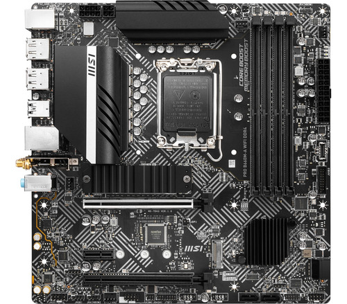 Placa Madre Msi Pro B660m-a Wifi Ddr4 Matx 12ª Generación In