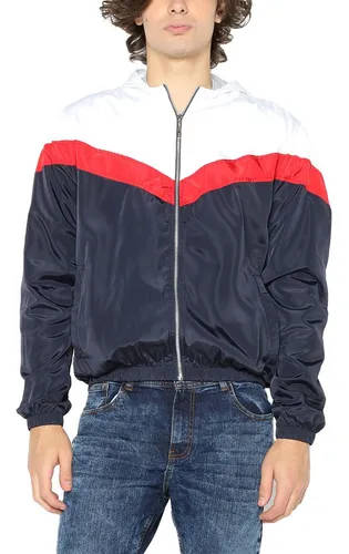 Chamarra rompevientos para hombre cheap