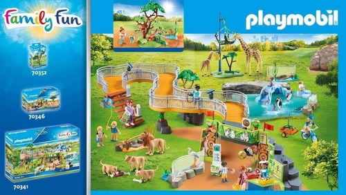 Imagen 6 de 8 de Playmobil Recinto Exterior De Pandas Rojos 70344 Family Fun