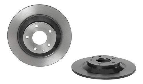 2-discos Solidos Traseros Mazda Cx-5 2.5l L4 15-16 Brembo