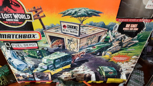 Matchbox The Lost World Jurassic Park Mundo Perdido Set