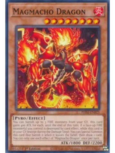 Yugioh! Magmacho Dragon